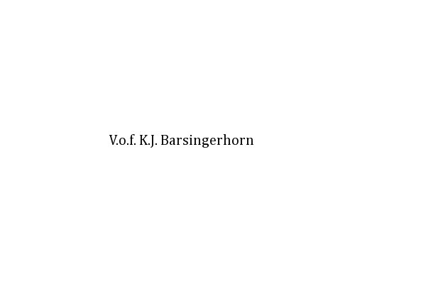V.o.f. K.J. Barsingerhorn 